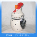 Garrafa personalizada em forma de colher de cerâmica animal resto